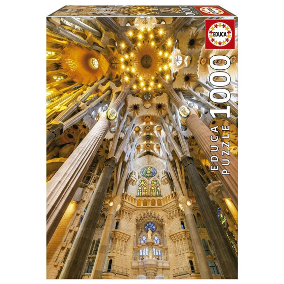 EDUCA BORRAS 1000 Pieces Sagrada Família Interior Puzzle
