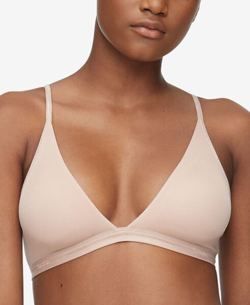 Women's Form To Body Lightly Lined Triangle Bralette QF6758