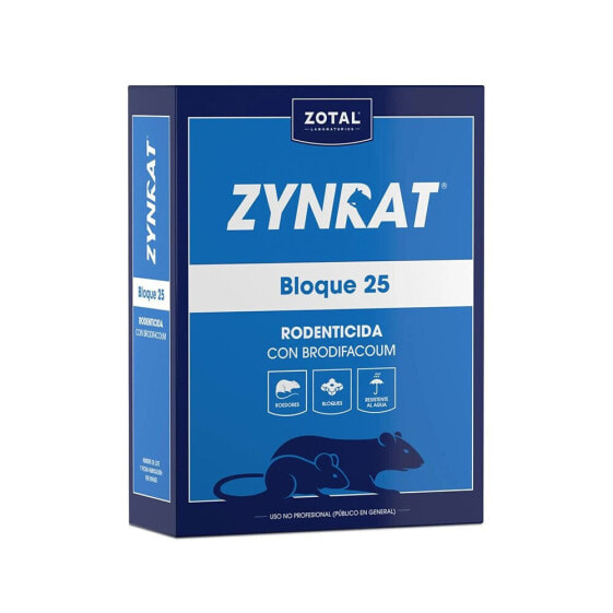 ZOTAL Zynrat BF Bloque NP 25PP 300g Rodent Insecticide