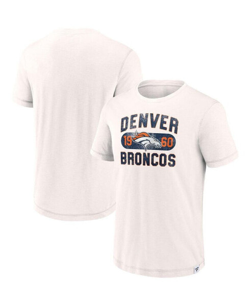 Men's White Denver Broncos Act Fast T-shirt