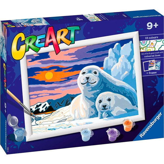 RAVENSBURGER Creart Series D Classic Seals On Ice