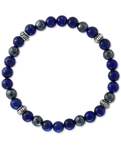 Браслет eFFY Men's Lapiz Lazuli & Hematite Bead