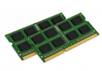 Kingston ValueRAM 16GB DDR3L 1600MHz Kit - 16 GB - 2 x 8 GB - DDR3L - 1600 MHz - 204-pin SO-DIMM - Green