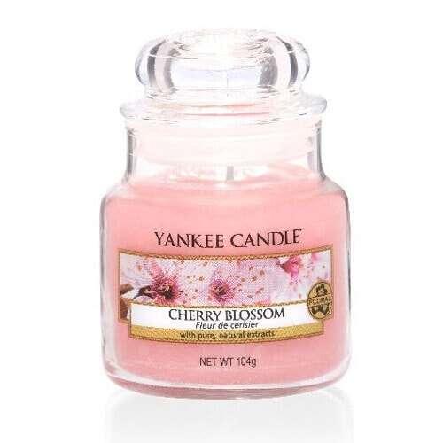 Ароматическая классическая маленькая свеча Cherry Blossom 104 г Yankee Candle