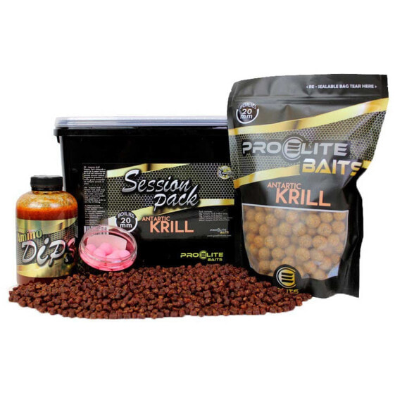 PRO ELITE BAITS Antartic Krill Gold Session Pack