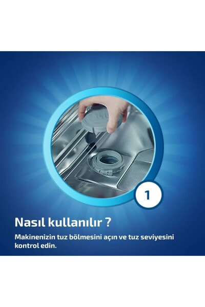 Bulaşık Makinası Özel Tuz 1,5 Kg %100 Daha Iyi Koruma 4'lü