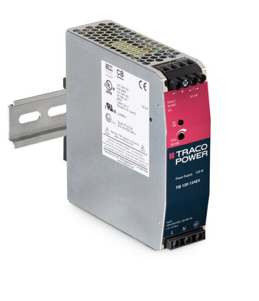 TRACO POWER TIB 120-112EX - 36 mm - 114.2 mm - 124.2 mm - 461 g - 120 W - 85-264 V