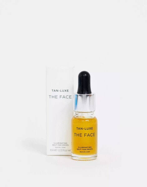 Tan Luxe The Face Illuminating Self-Tan Drops Medium/Dark 10ml