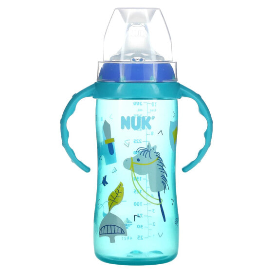 NUK, Large Learner Cup, для детей от 8 месяцев, синий, 1 упаковка, 300 мл (10 унций)