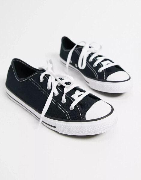 Converse Chuck Taylor Dainty Trainers in Black