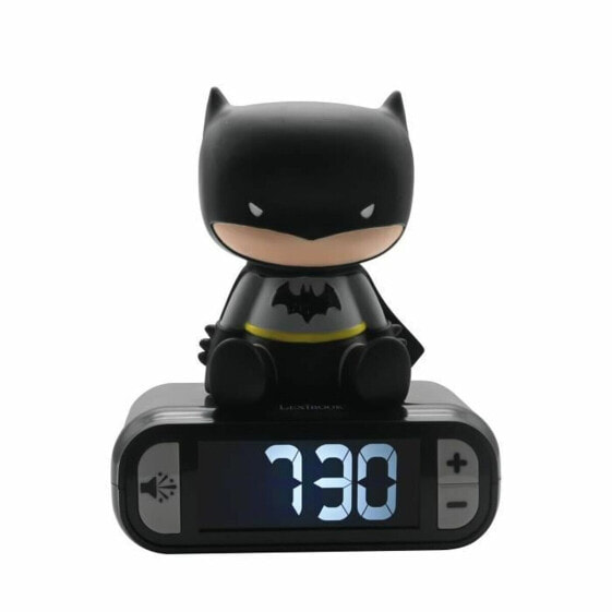 Часы-будильник 3D с звуком Lexibook Batman для детей