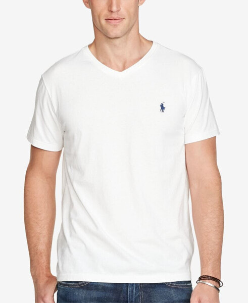 Футболка классического кроя Polo Ralph Lauren Big & Tall V-Neck для мужчин