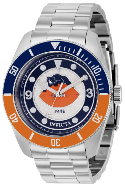 Часы Invicta NFL Chicago Bears   47mm Steel