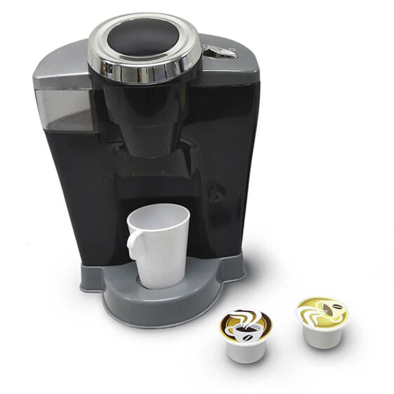 EUREKAKIDS Coffee maker with realistic sounds and real dripping water