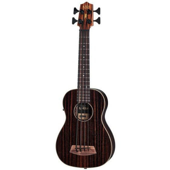 Kala Bass Ukulele Ebony Fretted