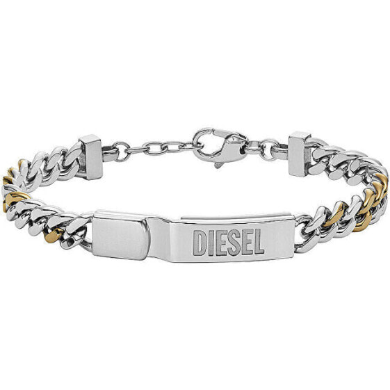 Men´s steel bicolor bracelet DX1457931