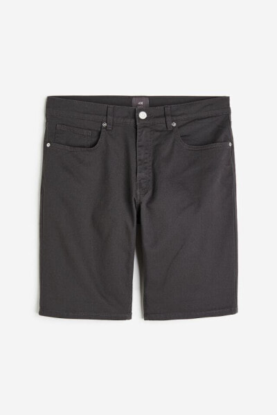 Slim Fit Cotton Twill Shorts