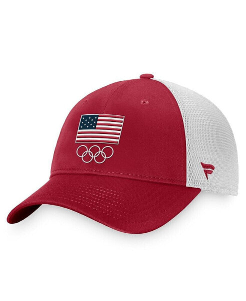 Women's Red Team USA Adjustable Hat