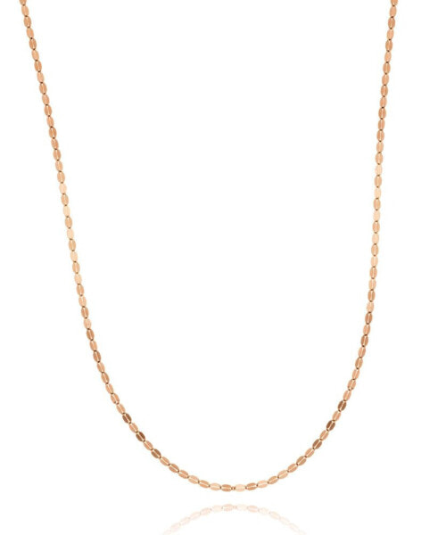 Macy's 14K White or Rose Gold Smashed 20" Chain