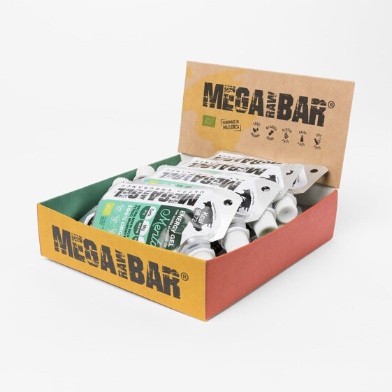 Энергетические батончики MEGARAWBAR в коробке 10 штук с мятным вкусом