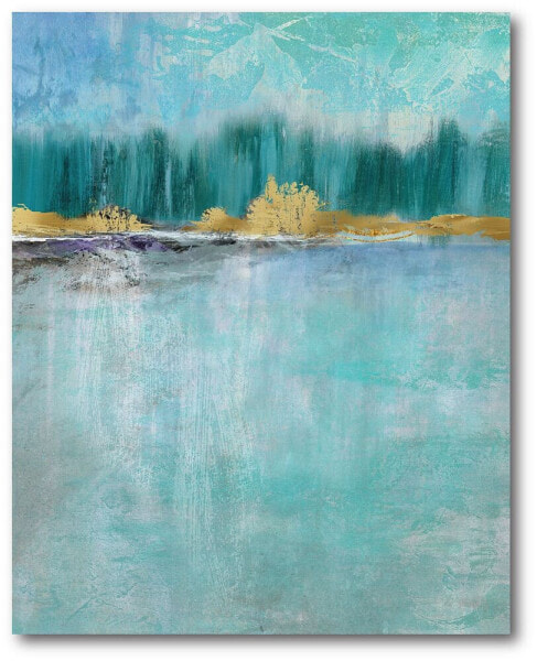 Inspired by Blue Gallery-Wrapped Canvas Wall Art - 16" x 20"