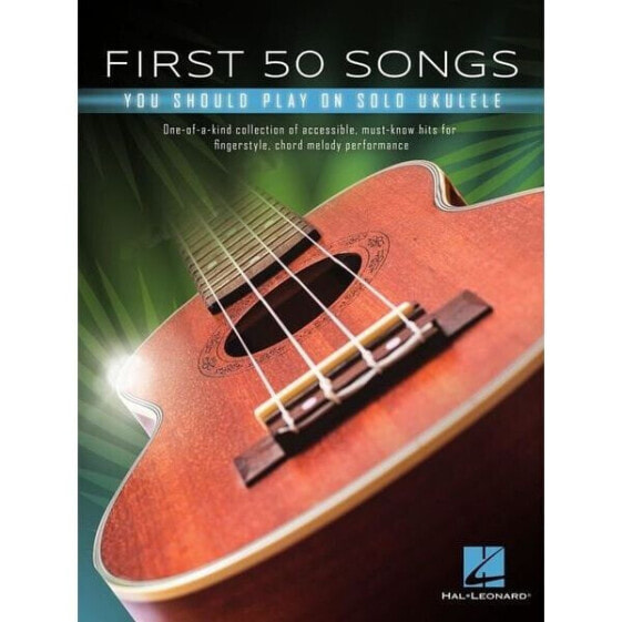 Укулеле соло Hal Leonard First 50 Songs.