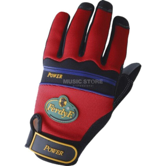 FerdyF. Power Gloves, Size L red