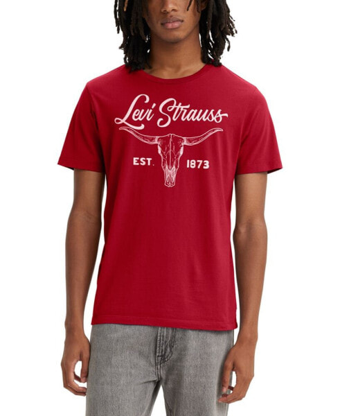 Men's Short Sleeve Crewneck Graphic T-Shirt