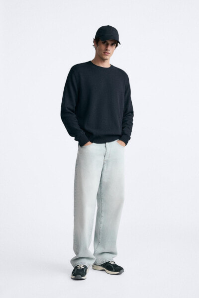 COTTON - LINEN SWEATER