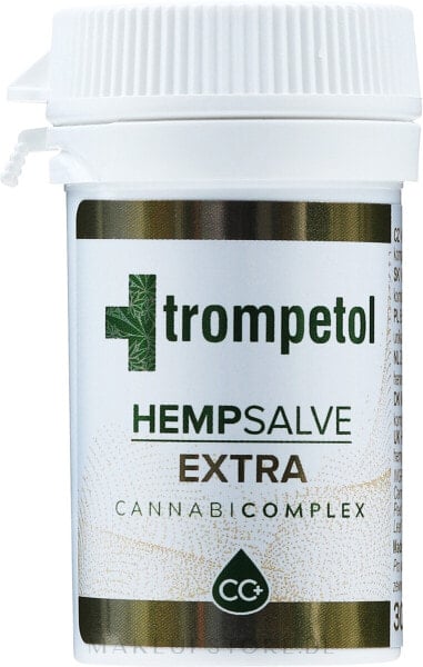 Hanfsalbe für gereizte, beschädigte und trockene Körperhaut - Trompetol Hemp Salve Extra 30 ml