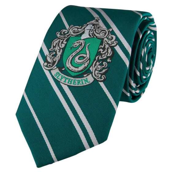 CINEREPLICAS Harry Potter Slytherin Woven Logo Kids Tie
