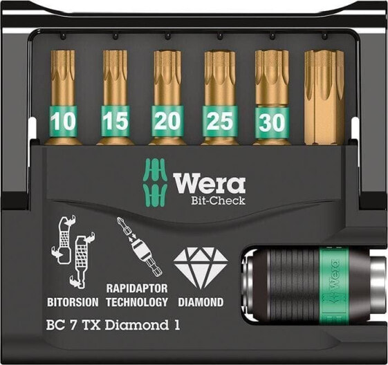 Wera Wera Bit-Check 7 TX Diamond 1