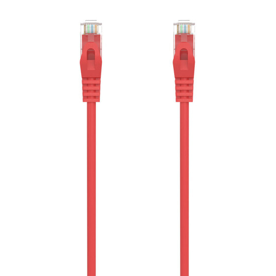 Твердый кабель RJ45 кат. 6 UTP Aisens A145-0561 Красный 2 m
