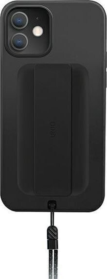 Чехол для смартфона Uniq Heldro iPhone 12 mini 5.4" черный/ночной черный Антимикробный