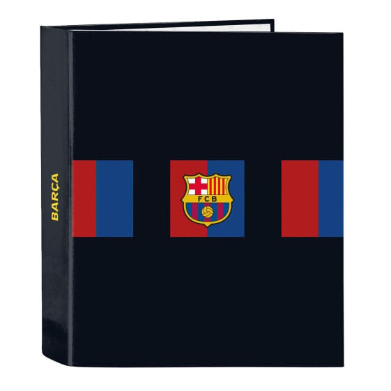 Папка-регистратор спортивная F.C. Barcelona Темно Бордовая Темно Синяя A4 (27 x 33 x 6 см)
