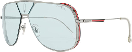 Мужские очки солнцезащитные бежевые маска авиаторы Carrera Lens3s Rectangular Sunglasses