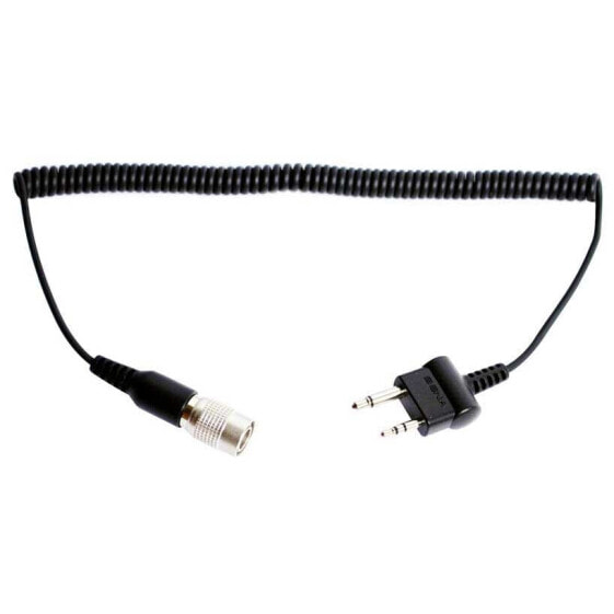 SENA 2Way Radio Cable with Straight Type for Midland and Icom Twin Pin Connector