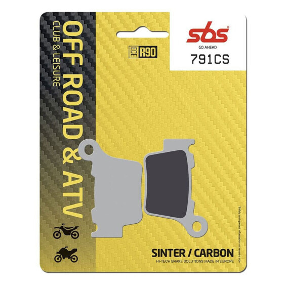 SBS Hi-Tech 791CS Carbon Ceramic Brake Pads