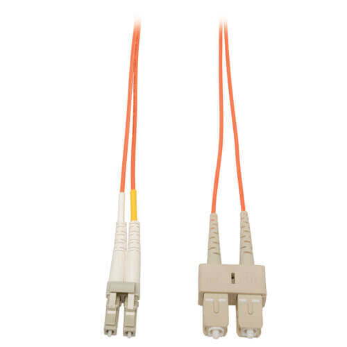 Tripp N516-01M Duplex Multimode 50/125 Fiber Patch Cable (LC/SC) - 1M (3 ft.) - 1 m - LC - SC