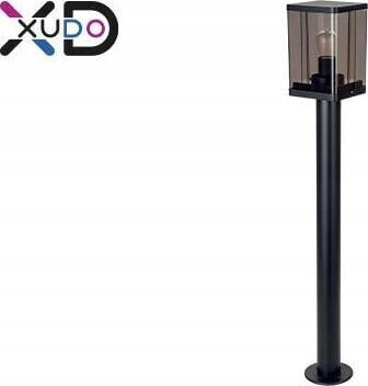 Lampa podłogowa LVT LVT XD-QA130B lampa stojąca ogrodowa IP44 1x60W E27 czarna/dymiona