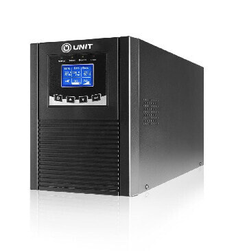 UNIT Black T 1000 - Double-conversion (Online) - 1 kVA - 800 W - 110 V - 300 V - 45/66 Hz