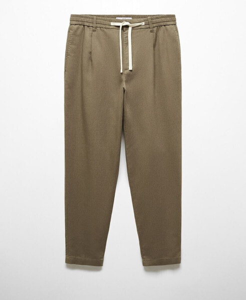 Men's Slim-Fit Drawstring Pants
