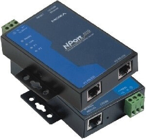 Moxa NPort 5210 2 ports - 0.2304 Mbit/s - Wired - 134850 h - UL: UL60950-1 - TÜV: EN60950-1 - EN 60601-1-2 B - EN55011 - 320 g