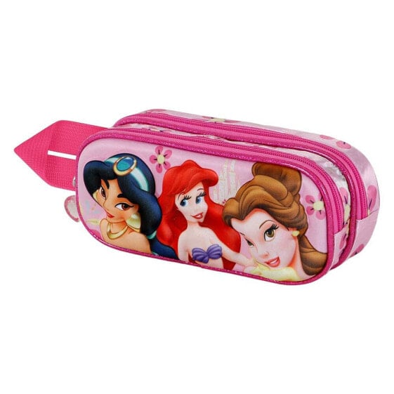 KARACTERMANIA Disney Princess Palace 3D Double Pencil Case