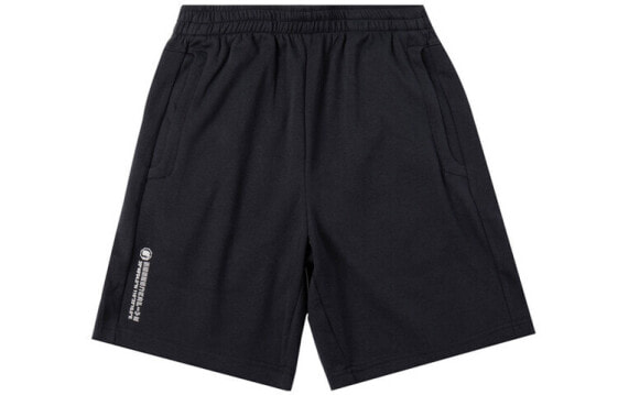 Шорты спортивные LI-NING BADFIVE Logo casual_shorts AKSQ079-1 черные для мужчин