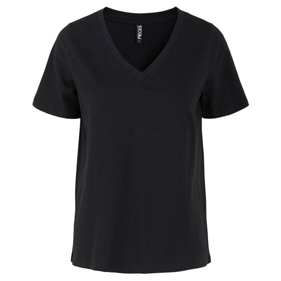 PIECES Ria short sleeve v neck T-shirt