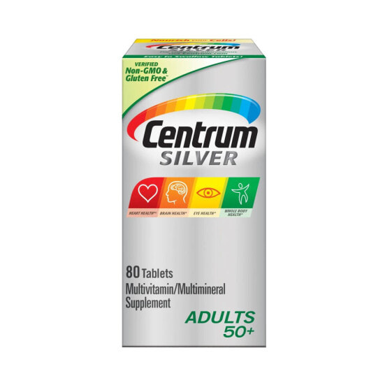 Centrum Silver® Multivitamin-Multimineral Adults 50 Plus -- 80 Tablets