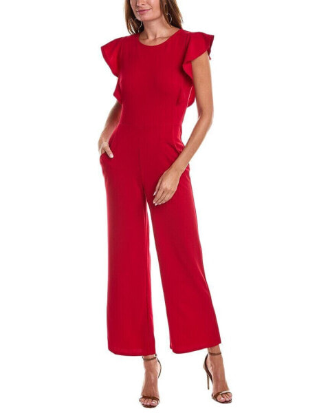 Bebe Ruffle Jumpsuit Women's