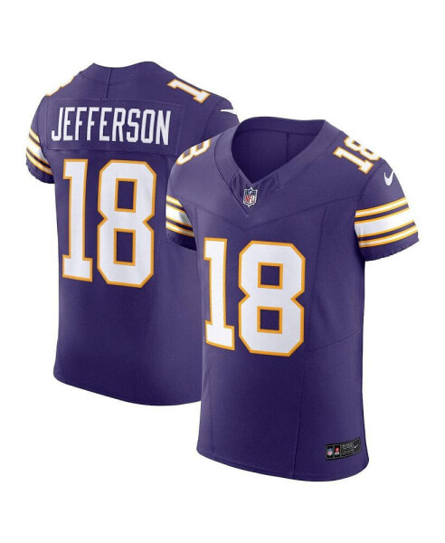 Men's Justin Jefferson Purple Minnesota Vikings Alternate Vapor F.U.S.E. Elite Jersey