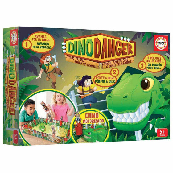 EDUCA BORRAS Dino Danger Interactive Board Game
